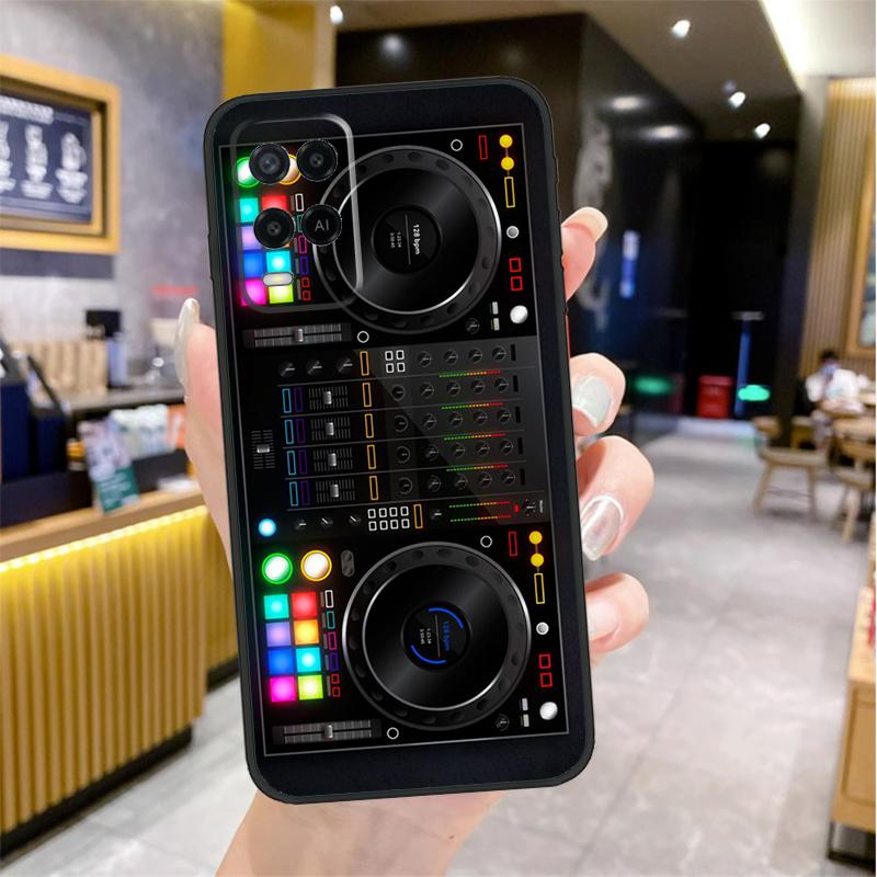 Music DJ Controller Mixer Case For Oppo A5 Pro A15 A17 A57 A77 A60 A80 A40 A18 A38 A58 A78 A98 A96 A76 A16 A94 A74 A54