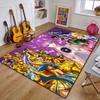 Retro Saint Seiya Anime Cartoon Tappeto Tappeto per la casa Soggiorno Camera da letto Divano Zerbino Decor, area giochi per bambini Tappeto Tappetino antiscivolo