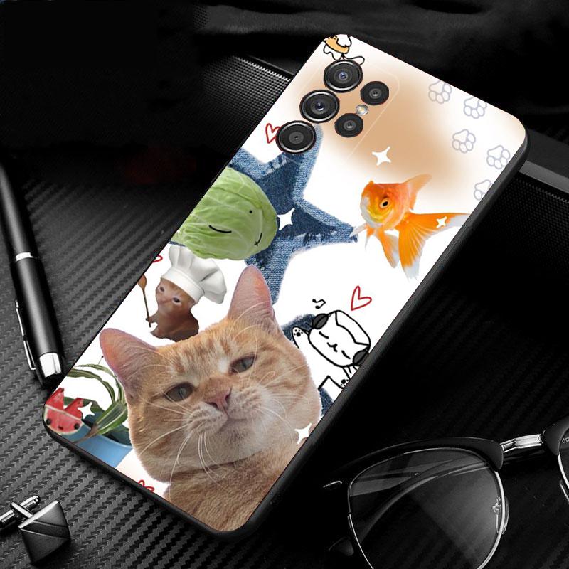 Cat Art Aesthetic Phone Case For Samsung Galaxy S26 S25 S24 S23 S22 Ultra S23 S22 S25 Plus S24FE S23FE S26Edge