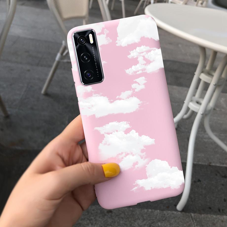 For Vivo Y70 Case 6.44'' Fashion Girls Soft TPU Silicone Back Cover For Vivo Y70 2020 Y 70 With NFC Phone Cases for vivoY70 Bag