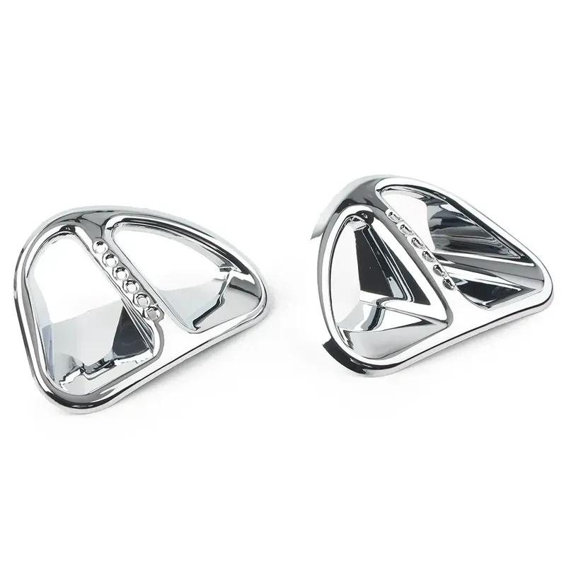 Motorcycle Air Intake Accents Grilles Case Cover Fairing For Honda Goldwing GL 1800 GL1800 2001-2010 2011 Chrome Accessories