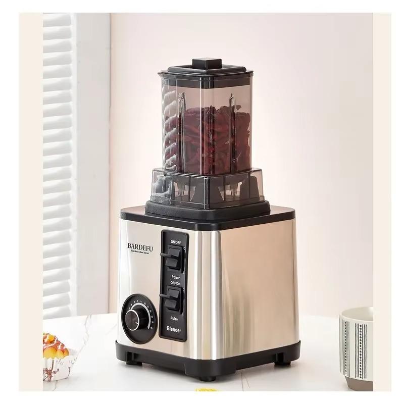 מכונת בישול רב-תכליתית 3 ב-1 שוברת דופן בלנדר ביתי בקיבולת גדולה מסחטה מטחנת בשר מטחנה להכנת שייקים