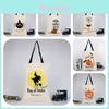 High Quality Handheld Halloween Candy Tote Bag Featuring Cute Pumpkin Theme For All Ages