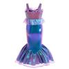 Girls' Purple Mermaid Spaghetti Strap Dress - Formal Costume & Performance Wear
