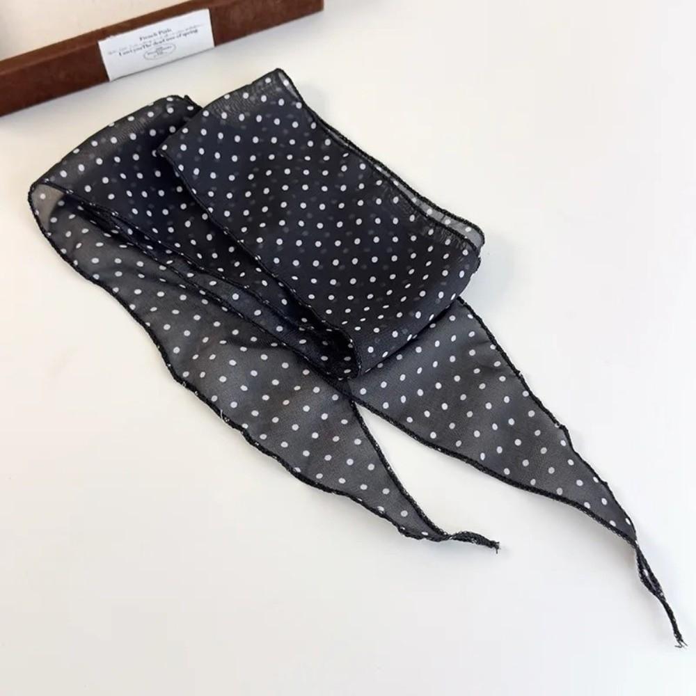 Boho Scarf Belt Leopard Print Women Neckerchief Trendy Hair Band Head Wrap