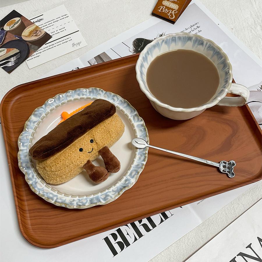 Egg Tarts Puffs Pancakes And Bagels Plush Pendants With Short Plush Filling For Kids And Adults