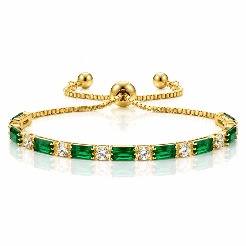 Damen High-End Zirkonkristall Armband - Elegantes Modeaccessoire