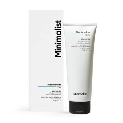 Body Lotion with Niacinamide 05% (180 G), Niacinamide 05% Body Lotion,