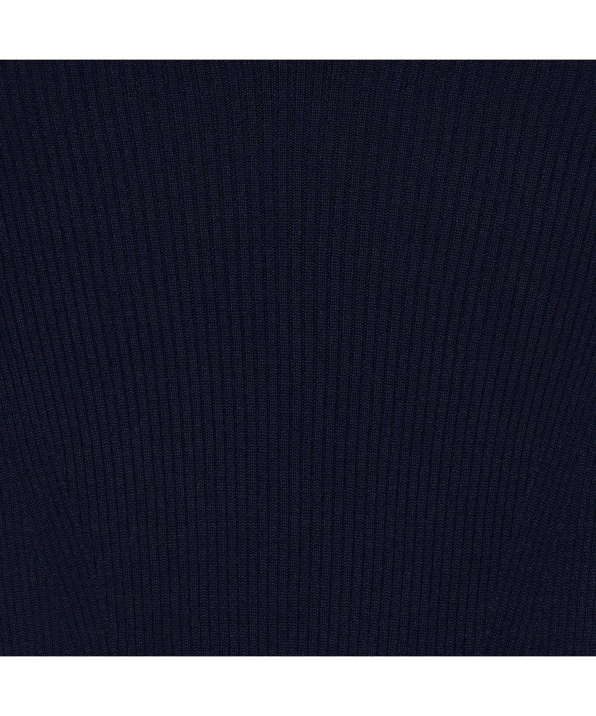 IOLO Women'S Whole Garment Rib Turtle_Navy