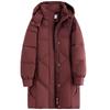 Plus Size XL-5XL Fashion Winter Coat Female Long Parkas Hooded Thick Warm Loose Middle Age Women's Jackets