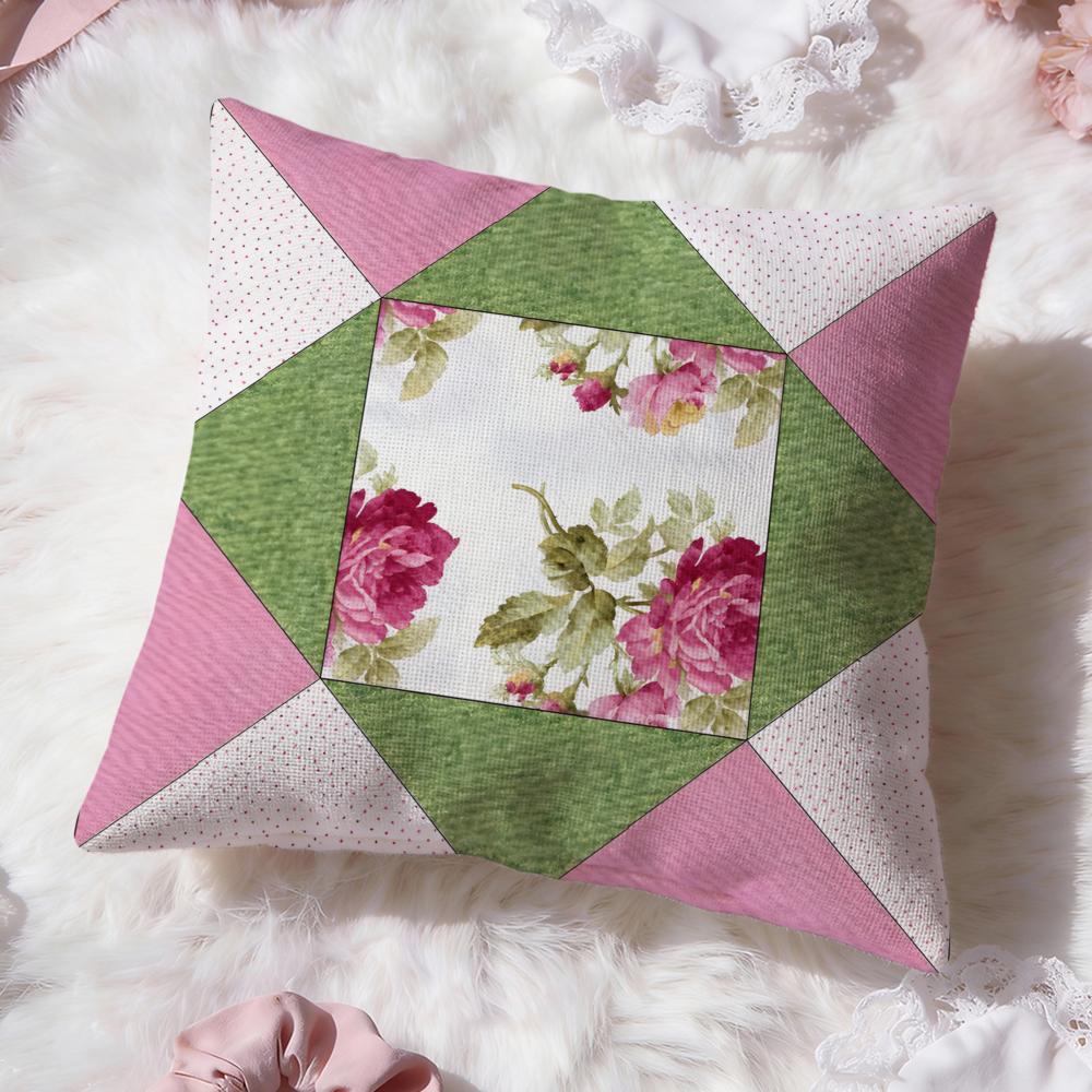Artistic Background Patterns Cushion Cover Premium Comfort Reversible Pillow Cove Two In One Design for Any Room Car Interior