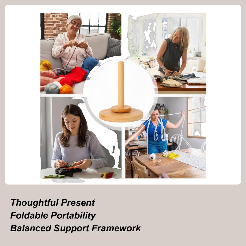 Yarn Holder For Crocheting Yarn Spinner For Weaving 360 Rotational Winder For Handcrafting Knitting Weaving Embroidery Studio