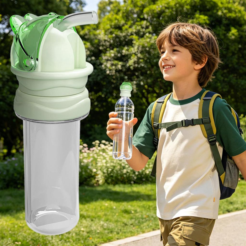 Bottle Straw Spout For Kids Anti-Choking Leak Proof Kids Water Bottle Spout Adapter Cover For Beverage Milk Water Home Travel
