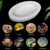 Reptile Water Food Bowl Terrarium Bowls Worm Dish Ceramic Pet Bowls Anti-Escape Feeding Dish, Birds Bowl