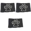 Elegante weiche Hunde Pfoten Fußmatte Perfekt für Innendekor und schmutzige Pfoten