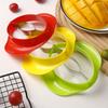 Durable Plastic Mango Cutter with Easy-Grip Handle, Creative Kitchen Gadget for Peeling and Pitting, Efficient Fruit Slicer for Perfect Mango Slices