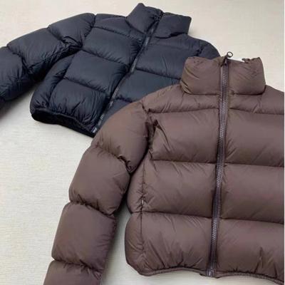 Short Down Jacket for Women In Winter New Stand-up Collar Little Jacket Thickened Cotton Coat