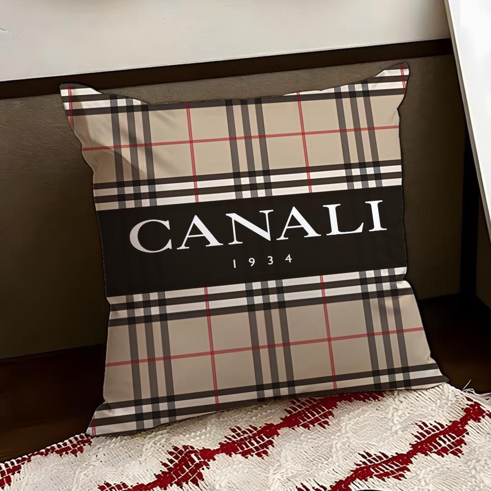 Cclassic CCanali Cushion Cover Reversible Soft Durable Pillow Cover Home  Car MultiScene Use for Daily Comfort