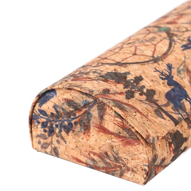 Estilo Japonés Resistente a la Presión Mural de Corcho Antiguo Estuche Retro para Gafas Almacenamiento Magnético Portátil para Miopía Caja Sunglassex para Unisex