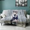 1pz Coperta in Flanella con Fantasia Hunter X Hunter Adatta a Tutte le Stagioni per Arredamento Casa Calore e Comfort Regali Regalo Festivo
