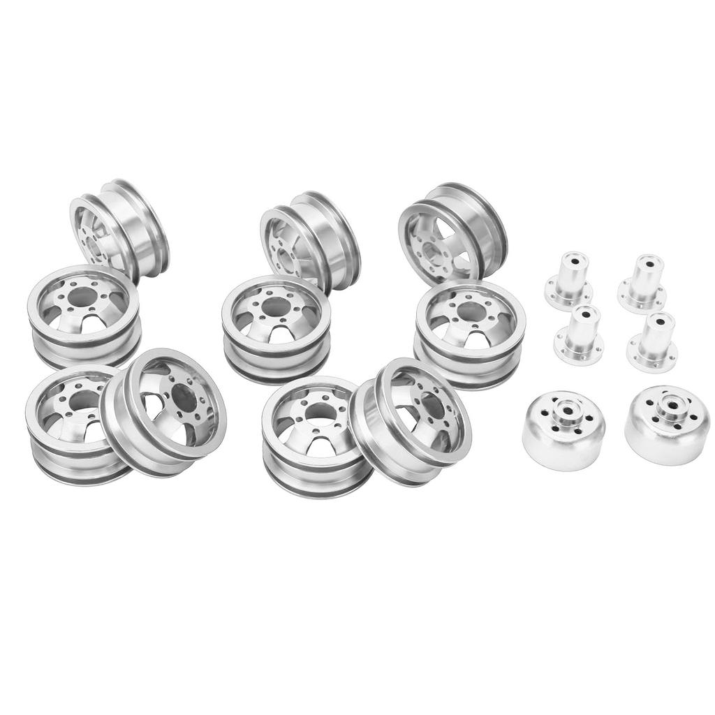 Aluminum Alloy Metal Wheel Hub for WPL B24 B36 1/16 6 Military Tracked Vehicle Wheel Rims Hub