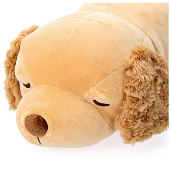 LIV HEART Premium Sleepy Animals Sora the Golden Retriever Body Medium Size 56cm in Fluffy and Squishy Plush Perfect as a Pillow, (Approx. Length),