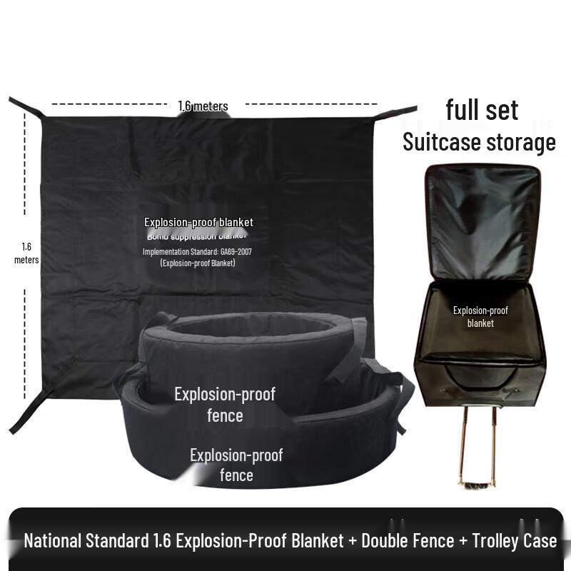 Lin Yuji 1.6m Explosion-Proof Blanket with Double Barrier