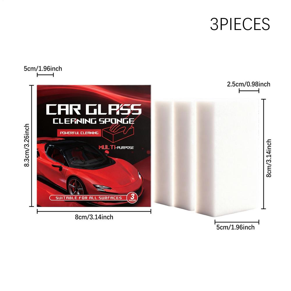 

Car Cleaning Sponge No Scratch Safe Tool Car Wash Sponges for Glass Mirrors Daily Window Kitchen Home Indoor Furniture Outdoor