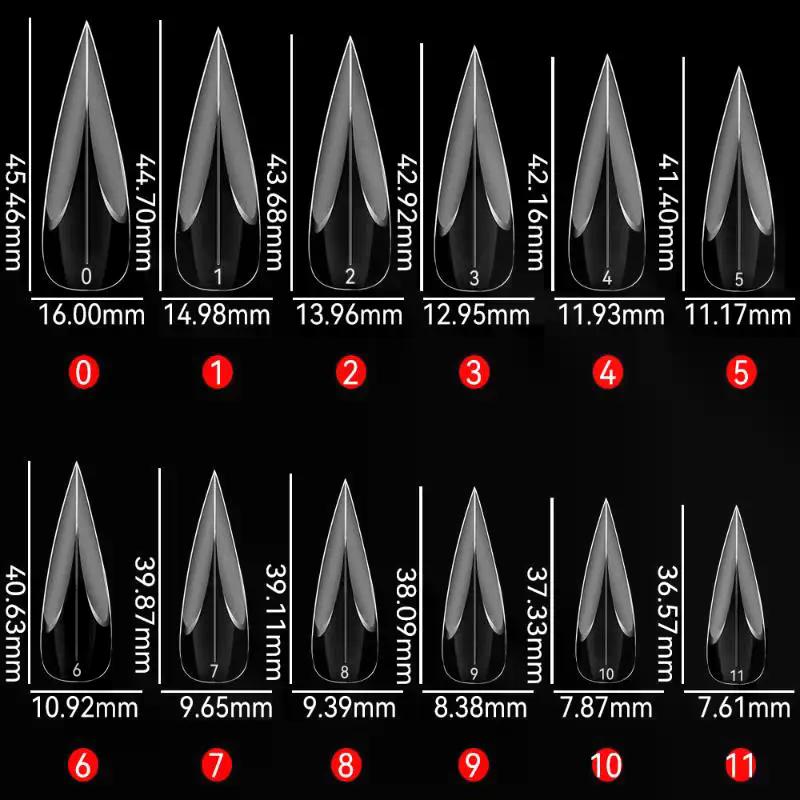 120pcs Mini 3d Cat Claw Dual Nail Form For Extension Of 3D Eagle Claw Reusable Full Cover Molds Halloween Nail Design
