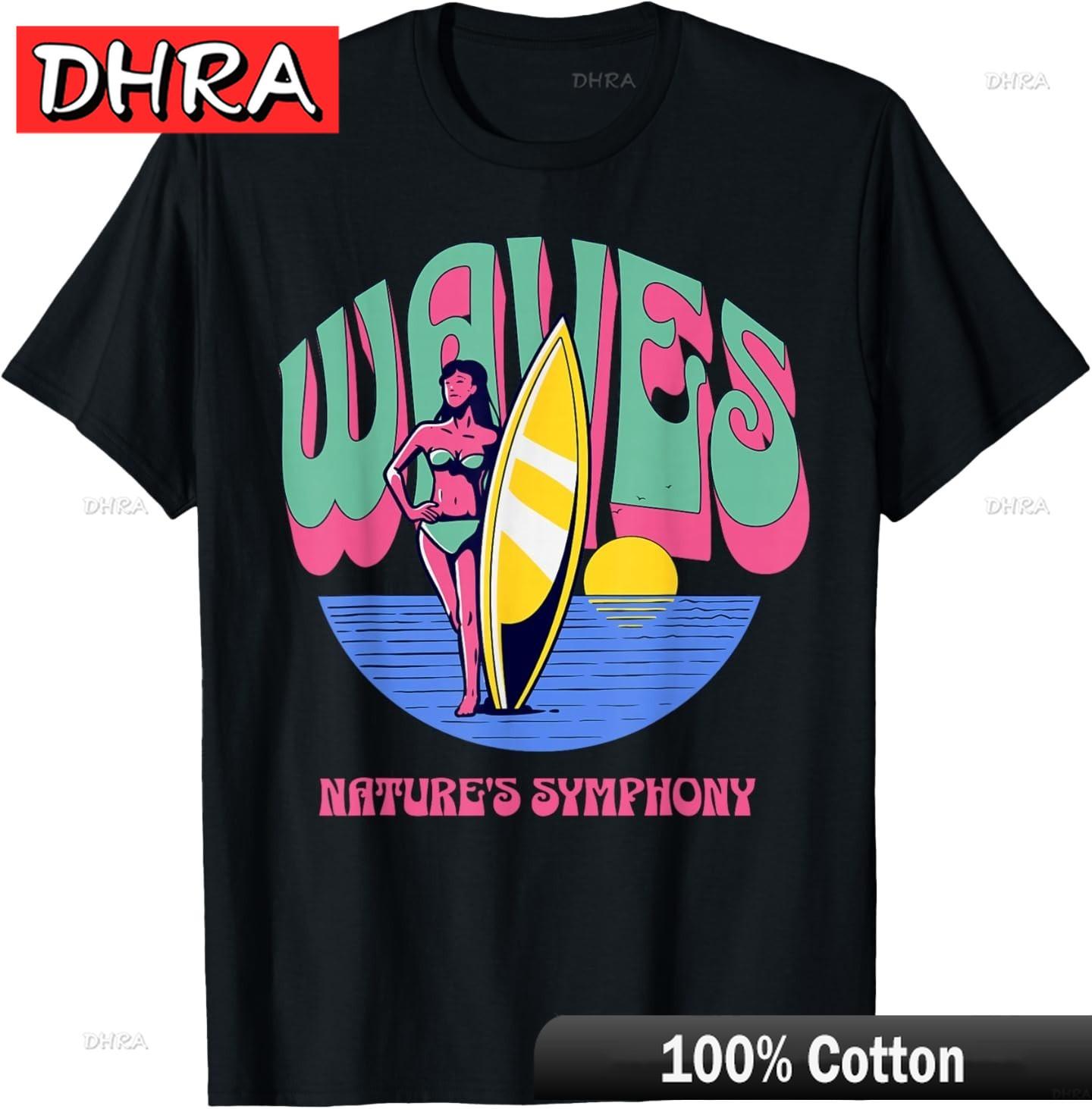 

Waves and Sunsets Flow in Natures Ocean Harmony TShirt Vintage Colorful Minimalist Tshirts TShirt for Vocation TShirt Unisex S