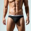 Men's Sexy Low-Rise Thong Solid Color Erotic Cotton Underwear Soft Comfort Close Fitting Underpant