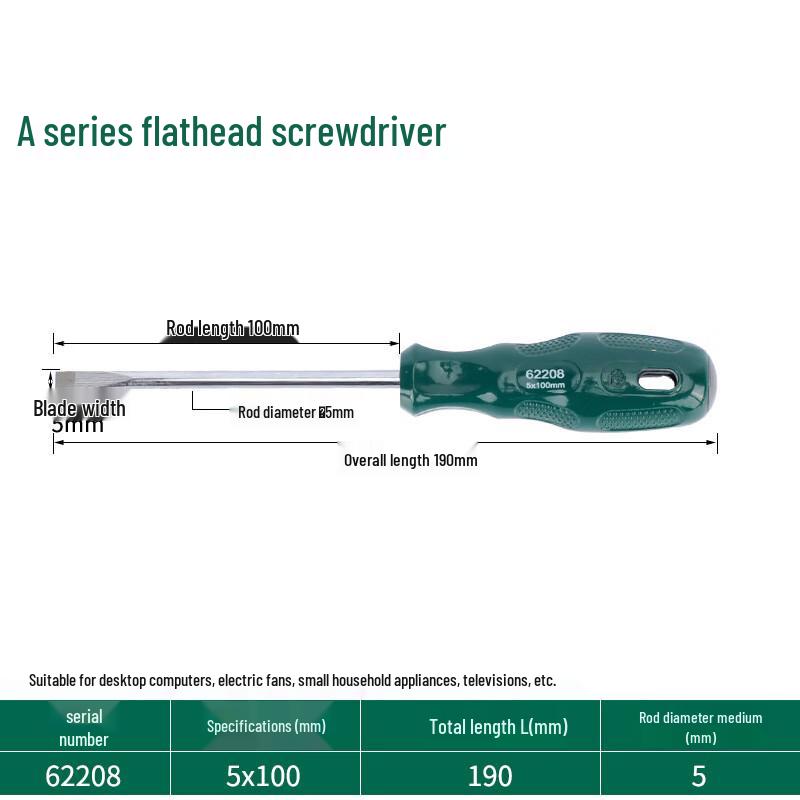 Qiyi A Series Magnetic Through-Tang Screwdriver