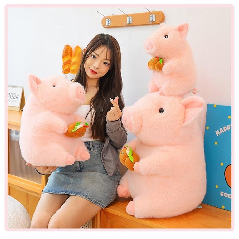 Adorable Dudu Pig Plush Toy For Children Perfect For Sleeping And Hugging Comfortably