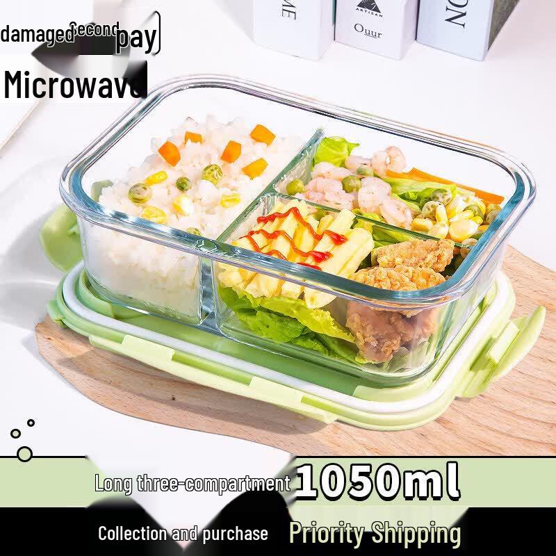 Glass Microwaveable Lunch Box