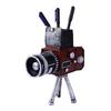 Home Decor Showpiece for Home & Office Decor Set of 1| Decorative Accent for Living Room Bedroom| Resin Tripod Camera Tabletop