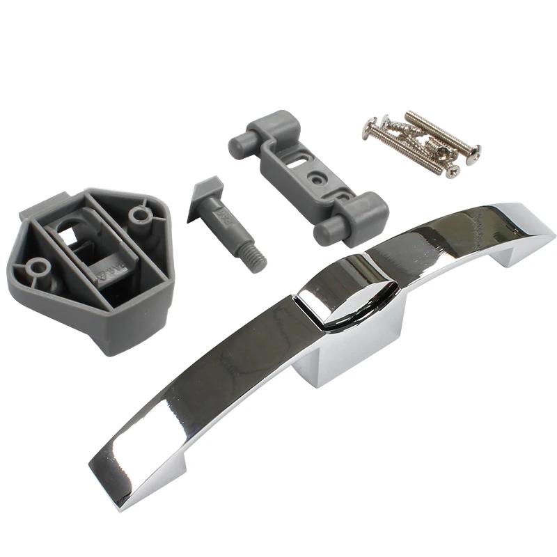 

Camper Cabinet Lock – 128mm Hole Distance Push Button Drawer Latch for RV, Caravan, Boat & Home Furniture–Motorhome Storage Lock