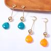 Fashion Exquisite Creative Design Geometric Drop Feeling Earrings Casual Vacation Travel Elegant Women