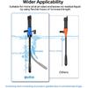 Portable Transfer Pump Battery Operated For Gas, Fuel, Diesel, Water, Gas Siphon Pump For Gasoline 2.4 GPM Flow With 3 Adapters For Cars,