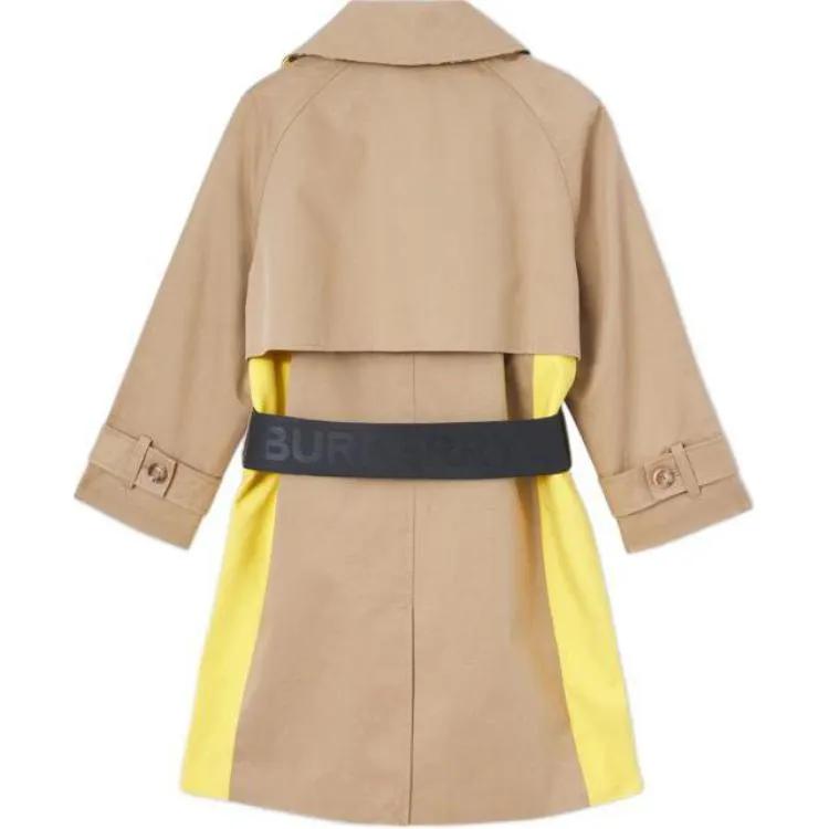 Burberry SS22 Regular Edition Nylon Coat Fall Kids' Archive Beige (Unisex) Wool Coats 80513891