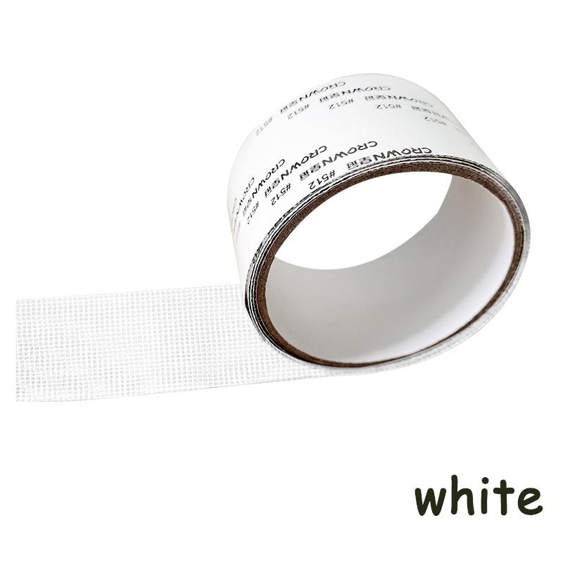 Samoprzylepna moskitiera na okno taśma naprawcza moskitiera łatka zakrywająca otwory siatkowa naklejka taśma przeciw komarom okno drzwi taśma dotacyjna