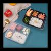 Disposable 5-Compartment Lunch Boxes with Lids