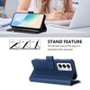For Oppo Reno12 5G (Global) Leather Case 9 Card Slots Zipper Wallet Stand Phone Cover with Wrist Strap