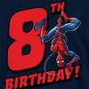 Spider-Man Childrens/Kids 8th Birthday Hoodie
