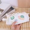 Large Capacity Pencil Pouch Case Sweet Stationery Handbag Cartoon Makeup Storage Bag  Students