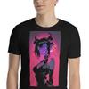Anime Devil Girl Horror Cyber Punk Goth Short-Sleeve Unisex T-Shirt
