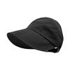 Womens Summer Ponytail Baseball Cap Quick Dry Foldable Visor Uv Protection Beach Hiking Outdoor