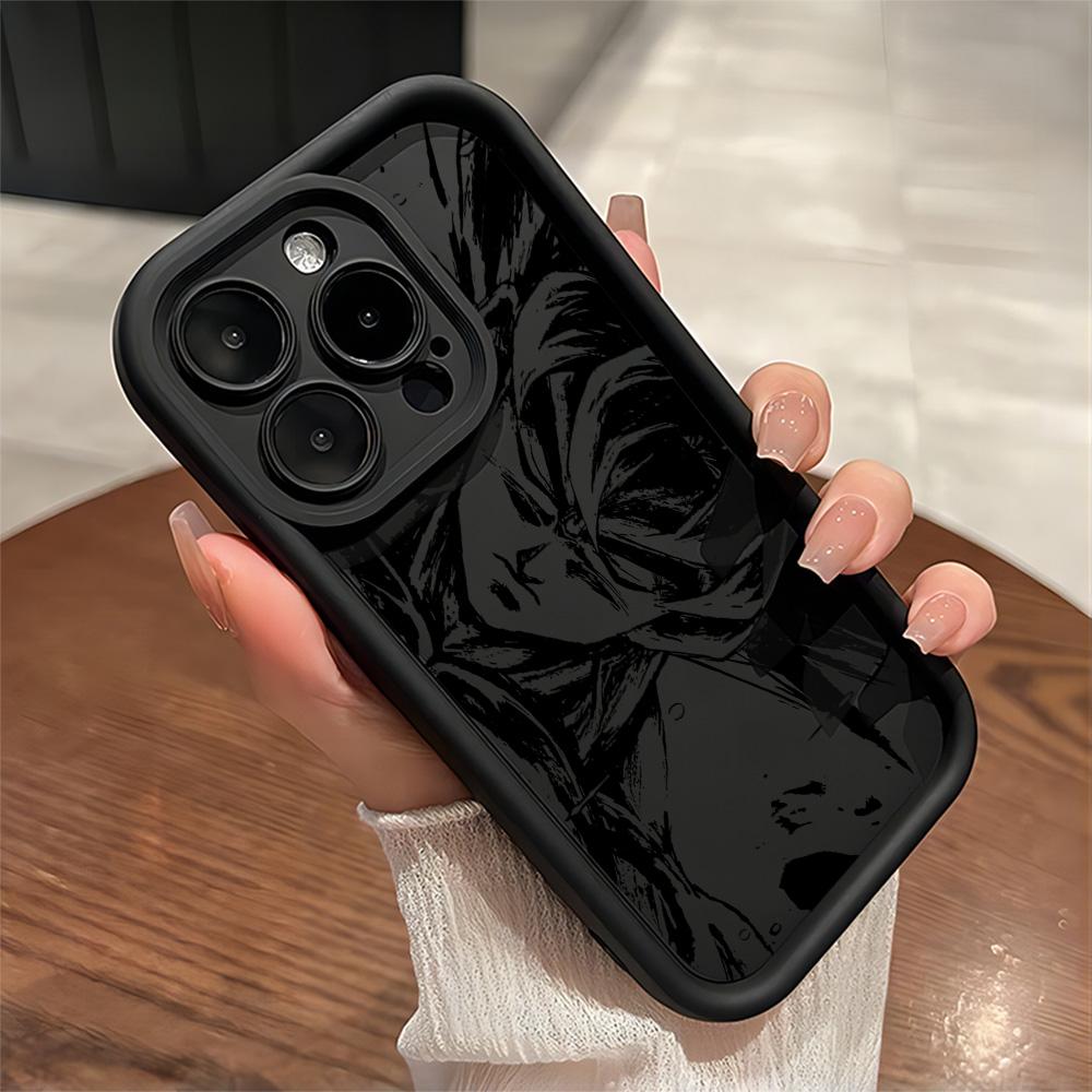 Anime SaiyanS Warrior Trendy Pouzdro na Telefon Pro IPhone 17e 17 16e 16 15 14 13 12 11 Air Pro Max Mini XR XS Plus Měkký Zadní Kryt z TPU