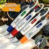 4Pcs Custom Gel Pens With Name, Personalized Teacher Pens, Customized Ballpoint Pen, Customizable Christmas Gifts, Christmas,