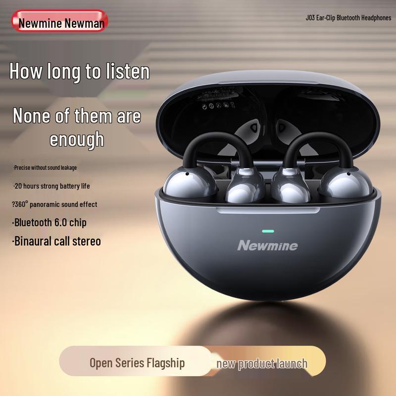 Newman J03 Open-Ear Clip-on Bluetooth Headset