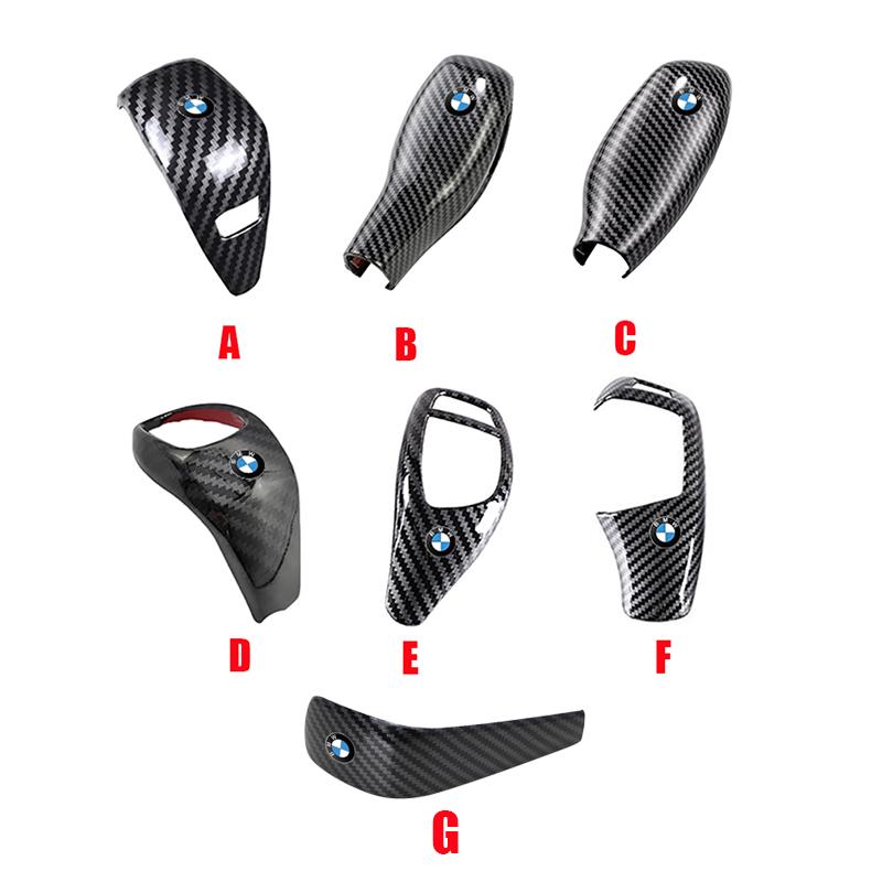 BMW Car Gear Shift Handle Protective Cover ABS Trim Sticker For BMW M E46 E90 E60 F30 F10 E39 E36 F20 G30 G20 E87 E92 E91 E30 X5